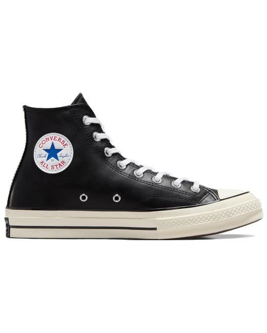 Converse Black Chuck 70S High Top Leather for men
