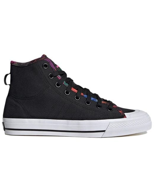 Adidas Blue Nizza Hi Rf for men