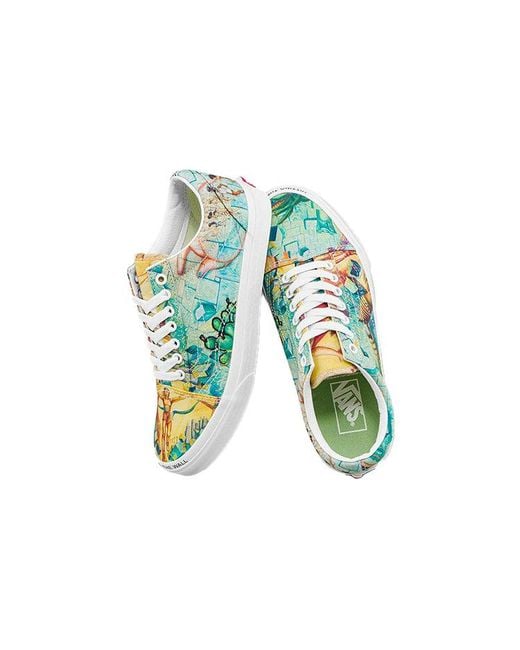 Vans Blue Moca X Old Skool 'Judy Baca: Hitting The Wall' for men