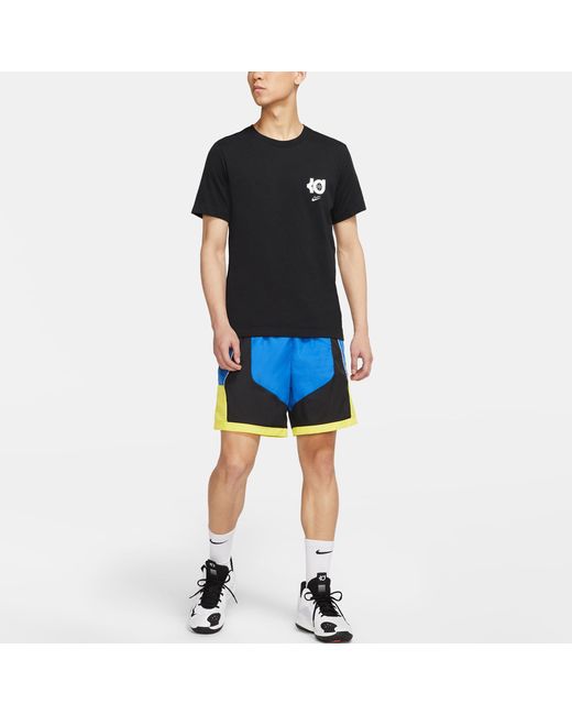 Nike Black As Nk Dry Kd Ssnl Logo Tee for men