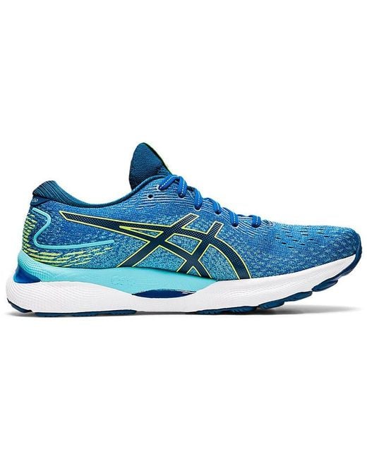 Asics Blue Gel-nimbus 24 Running Shoes - D/medium Width for men