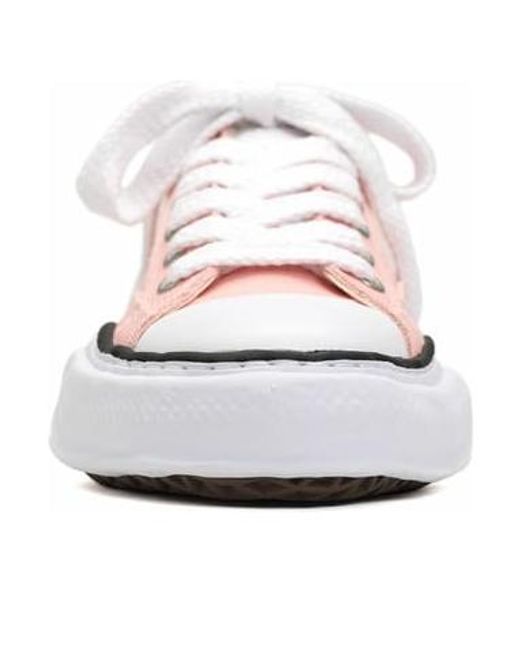 Maison Mihara Yasuhiro Pink Peterson Og Sole Canvas Low for men