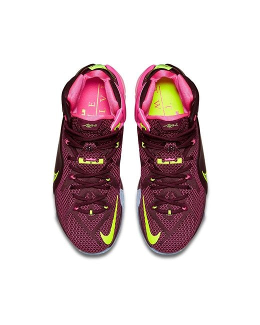 Nike Purple Lebron 12 'Double Helix' for men