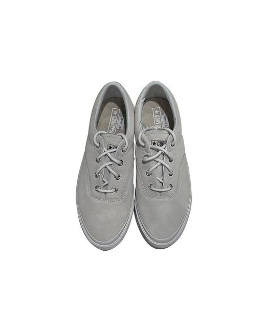 Converse Gray Skid Grip Cvo Ox Lightweight Cozy Low Tops Sports Skateboarding Shoes for men