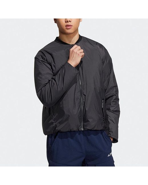 Adidas Black Casual 3-In-1 Long Down Jacket for men