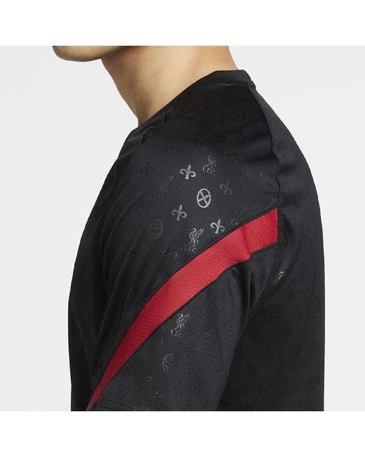 Nike Black Liverpool Pre-Match Jersey for men