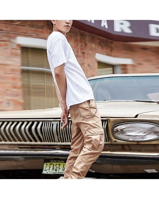 Li-ning Blue X Crossover Word Tee for men