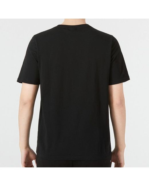 PUMA Black Classics Logo Metallic Tee for men