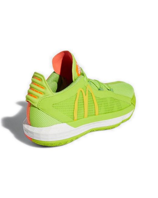 Adidas Green Mcdonald's X Dame 6 'Dame Sauce' for men
