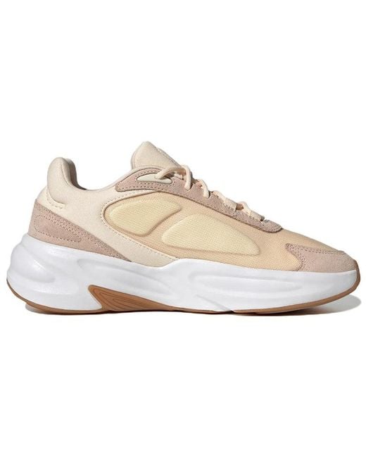Adidas White (Wmns) Neo Ozelle Cloudfoam Lifestyle Running Shoes 'Bliss'