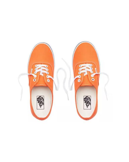Vans Orange Authentic 'Flame' for men