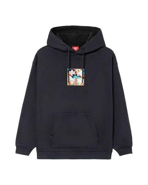 Li-ning Blue Box Logo Hoodie for men