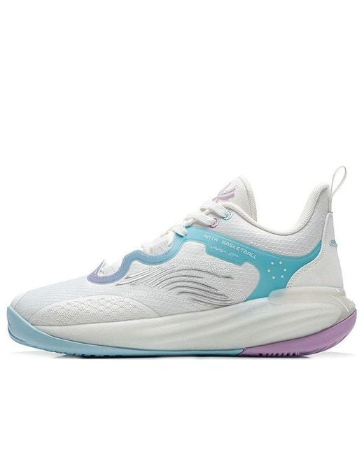 Anta Blue Basketball Shoes for men