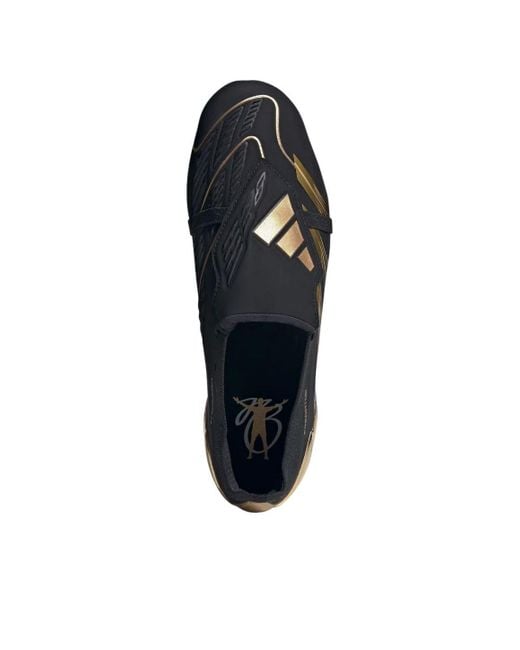 Adidas Black Predator Elite Bellingham Fg Metallic' for men
