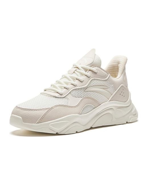 Anta White (Wmns) Life Series Sneakers