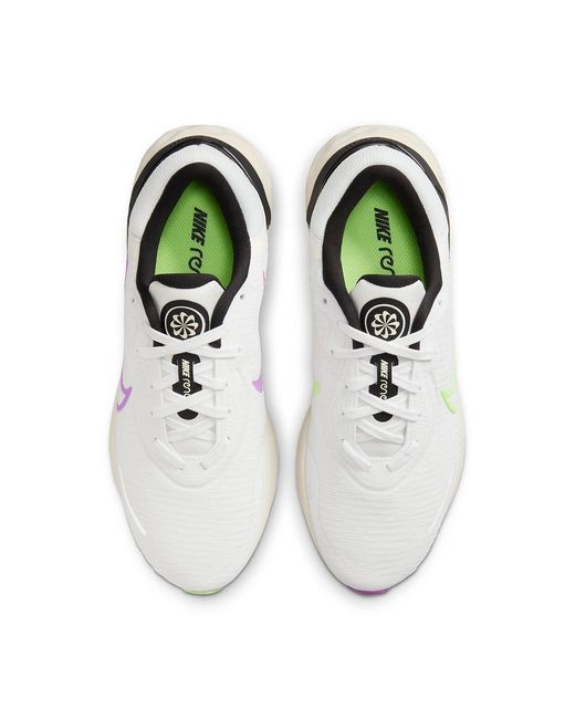 Nike White Renew Run 4 Se Neon' for men