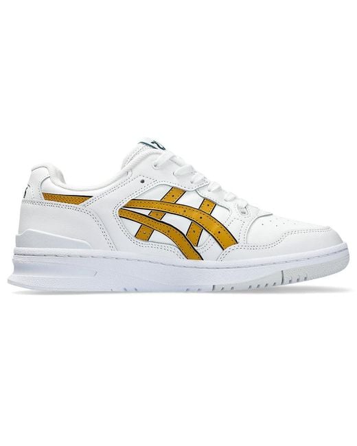 Asics White Ex89 Mustard Seed' for men