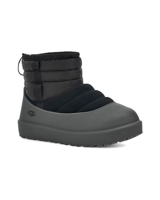 Ugg Black Classic Mini Pull-On Weather Boot
