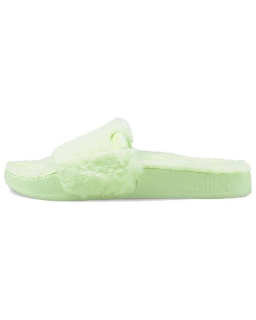 PUMA Green (Wmns) Leadcat 20 Ylm Sports Slippers