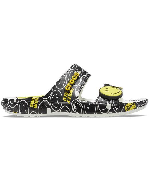 CROCSTM Green Smileyworld X Classic Sandal for men