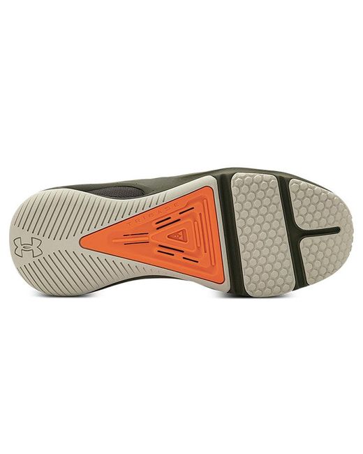 Under Armour Black Hovr Rise 3 Printed 'Hombre' for men