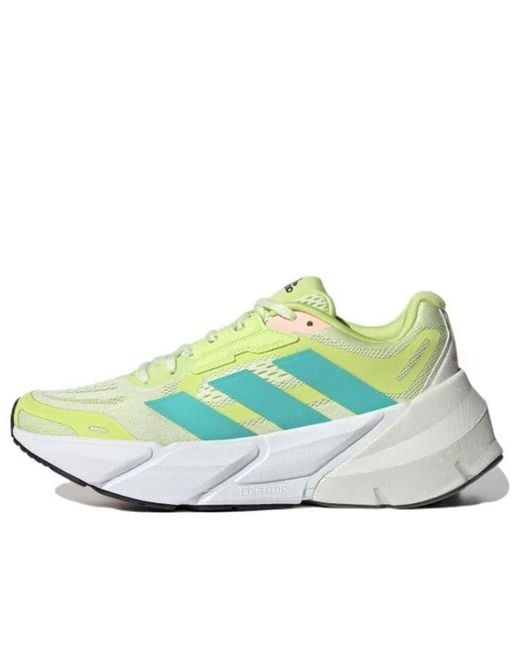 Adidas White (Wmns) Adistar 'Almost Lime Mint Rush'