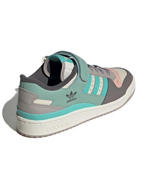 Adidas Blue Originals Forum 84 Low Northern Lights Sneakers for men