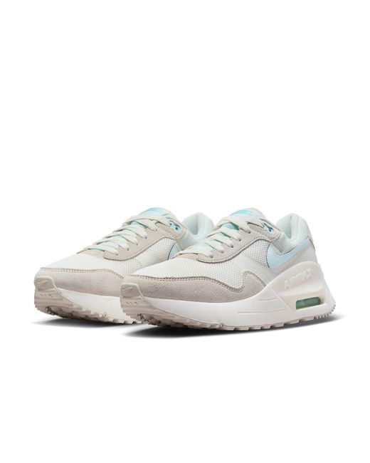 Nike White (Wmns) Air Max Systm 'Sail Light Orewood'