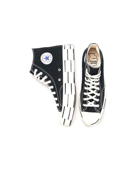 Converse Black Brain Dead X Chuck 70 High for men