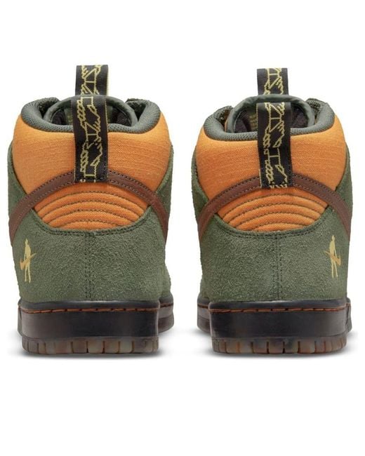 Nike Brown X Pass~Port Sb Dunk High 'Workboot' for men