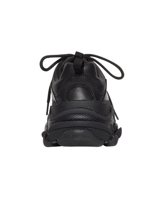 Balenciaga Black Triple S Sneaker for men