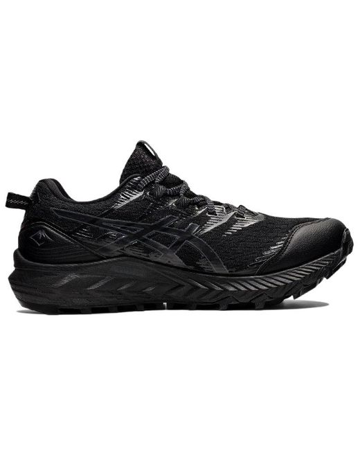 Asics Black Gel-trabuco 10 Gtx Trail Running Shoes