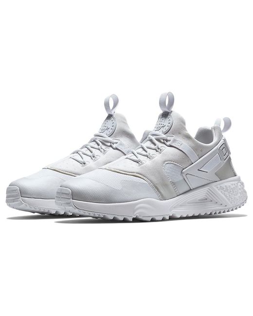 Nike Gray Air Huarache Utility for men