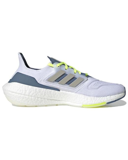 Adidas Blue Ultraboost 22 Metal Linen' for men