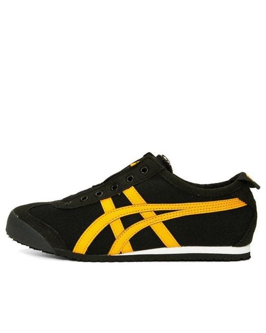 Onitsuka Tiger Black Mexico 66 Slip-On Tiger' for men