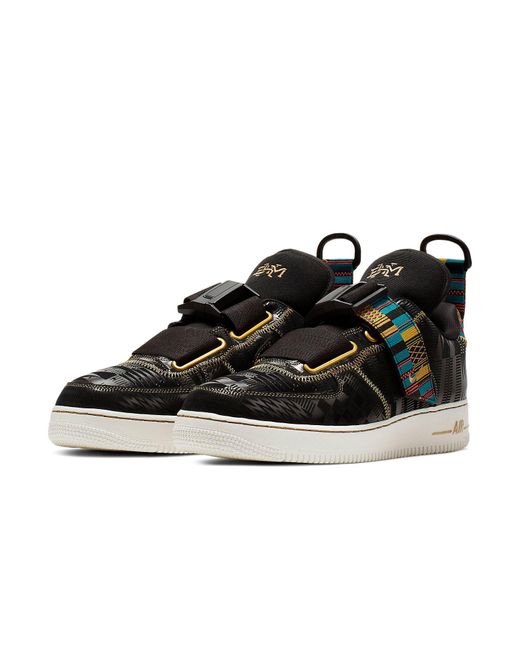 Nike Black Air Force 1 Utility History Month' for men