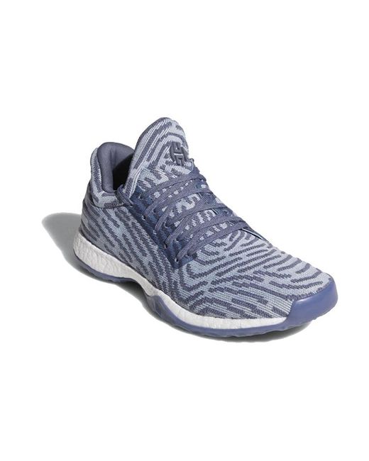 Adidas Blue Harden Volume 1 Ls Primeknit 'Raw Steel' for men