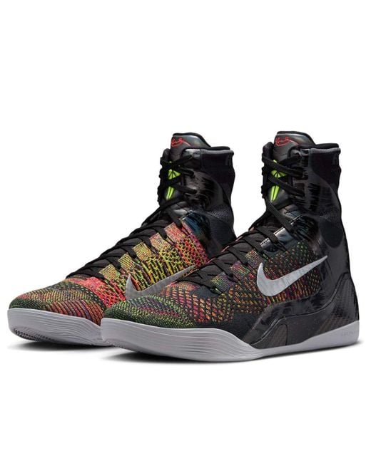 Nike Black Kobe 9 Elite Protro 'Masterpiece' Fz7335-001 for men
