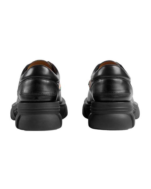 Gucci Black Gg Romance Lace-Up for men