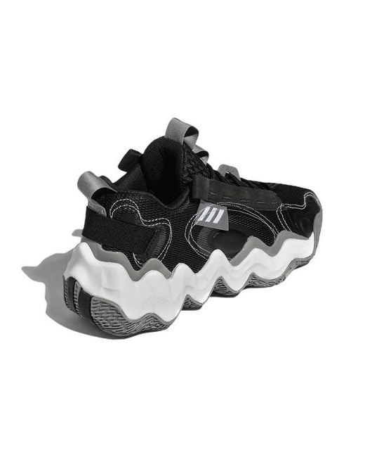 Adidas Black Exhibit B Wear-Resistant Non-Slip for men