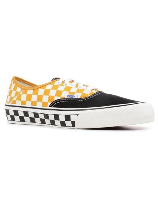 Vans Yellow Authentic 'Surf Check' for men