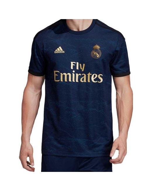 Adidas Blue Real Madrid Away Fan Edition Soccer/Football Tournament for men
