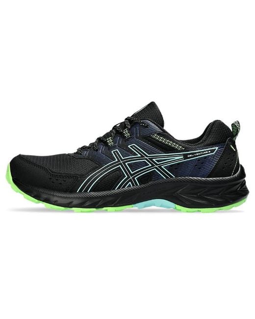 Asics Black Gel-Venture 9 Illuminate Mint' for men
