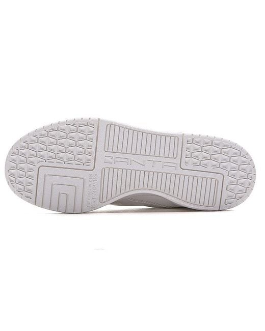 Anta White (Wmns) Fashion High-Top Casual Shoes