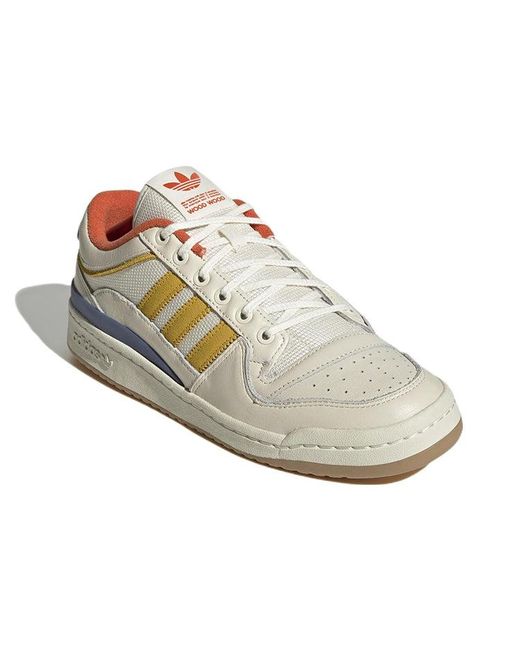 Adidas White Wood Wood X Forum Low for men