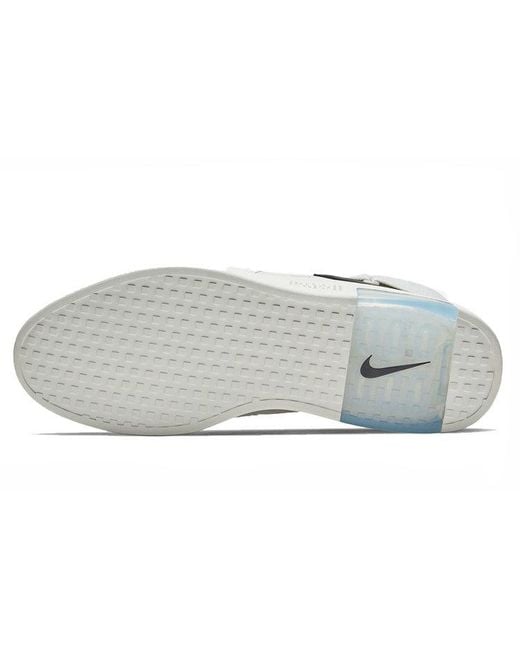 Nike Gray Air Fear Of God Raid 'Light Bone' for men