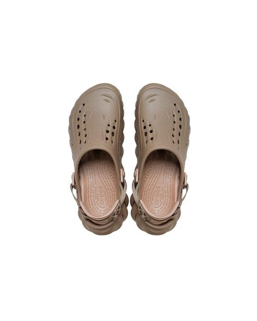 CROCSTM Brown Echo Clog 'Khaki' for men