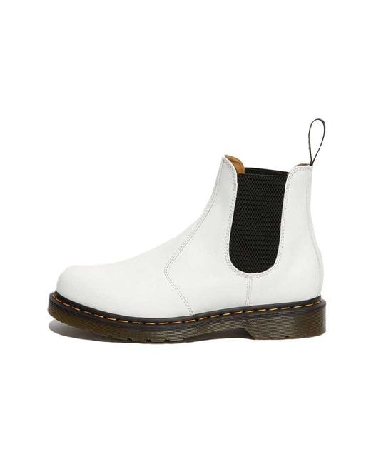 Dr. Martens Black 2976 Stitch Smooth Leather Chelsea Boots for men