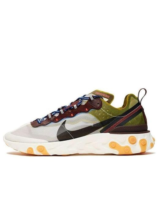 Nike Blue React Element 87 'Moss' for men