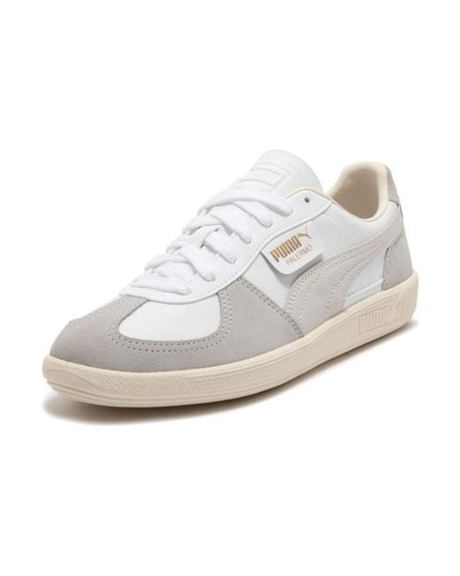 PUMA White Palermo Leather Cool Light' for men